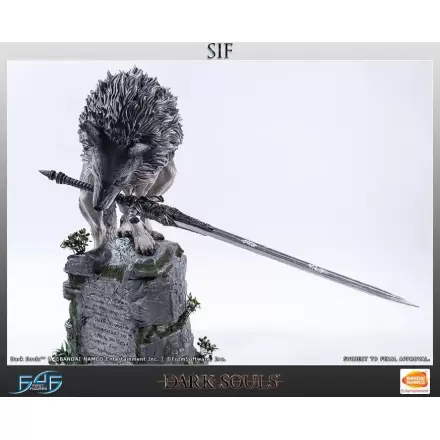 Dark Souls Statue Socha Velký šedý vlk Sif 64 cm termékfotója