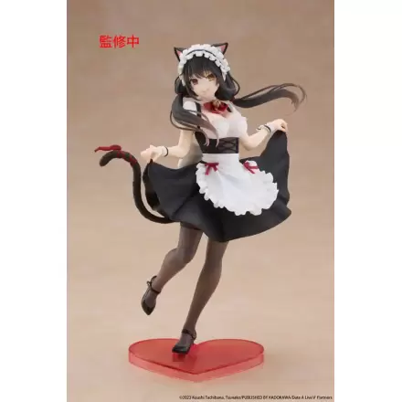 Date A Live V Coreful PVC soška Kurumi Tokisaki Kočičí Uši Maid Verze 18 cm fotografii produktu