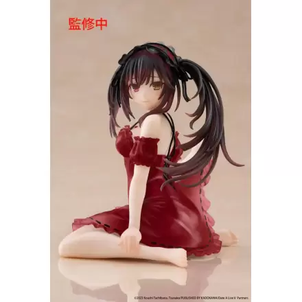 Date A Live V PVC Soška Stolní Roztomilá Figurka Kurumi Tokisaki Nightwear Ver. Renewal 13 cm fotografii produktu