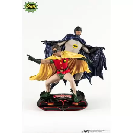 DC Comics PVC Diorama Socha 1/8 Batman & Robin 1966 23 cm termékfotója