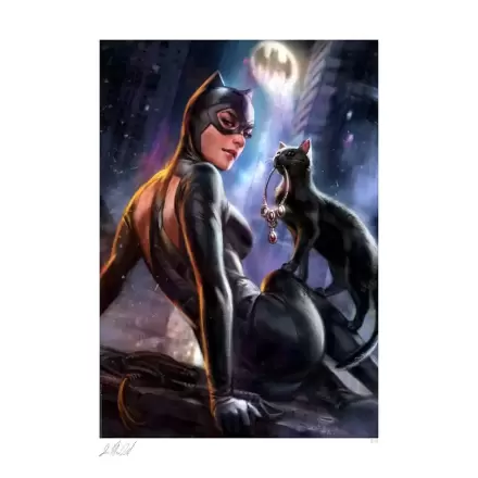 DC Comics Art Print Catwoman: Girl's Best Friend 41 x 61 cm - nezarámovaný tisk fotografii produktu