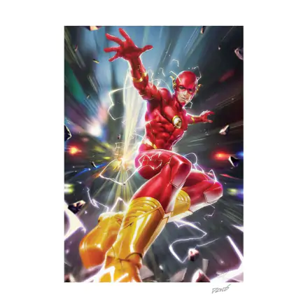 DC Comics Art Print The Flash 46 x 61 cm - nezarámovaný fotografii produktu