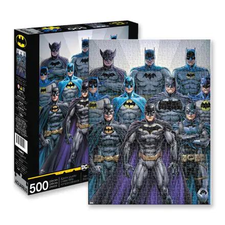 DC Comics Puzzle Batman Suits (500 kusů) fotografii produktu