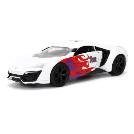 DC Comics Diecast Model 1/32 Lykan Hypersport Joker – kovový model fotografii produktu