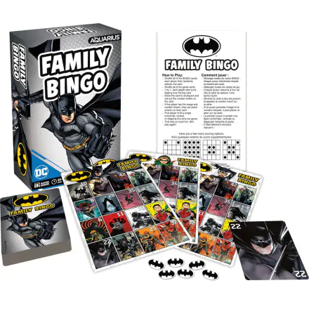 DC Comics Stolní Hra Rodinné Bingo Batman *Anglická Verze* termékfotója