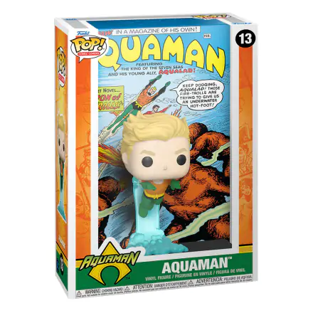 DC Comics POP! Comic Cover Vinyl Figurka Aquaman fotografii produktu