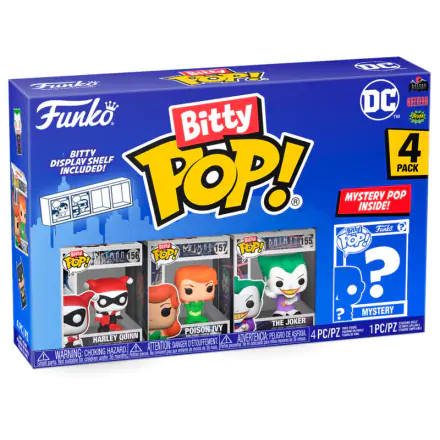 DC Bitty POP! Vinylová figurka 4-balení Harley Quinn 2,5 cm termékfotója