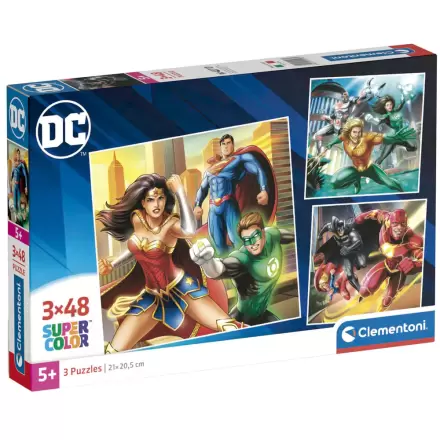 DC Comics Justice League puzzle 3x48 dílků termékfotója