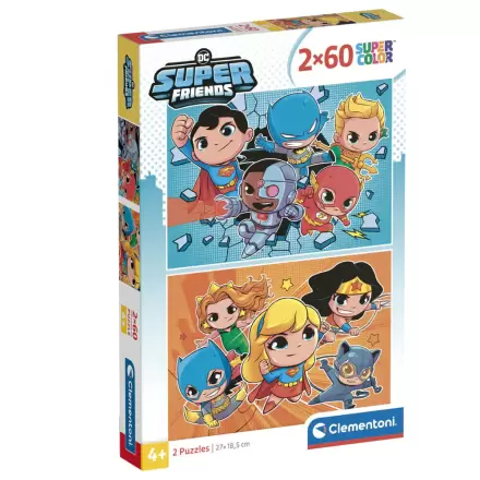 DC Comics puzzle 2x60 ks fotografii produktu