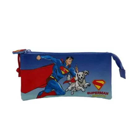 DC Comics Superman & Krypto trojitý penál fotografii produktu