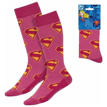 DC Comics Ponožky Superman Supergirl 36-43 fotografii produktu