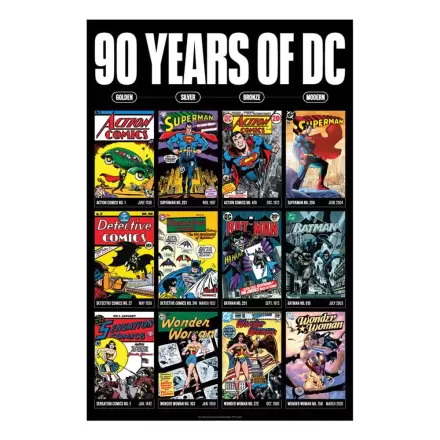 DC Comics Umělecký tisk 90 Years Limitovaná edice 42 x 30 cm fotografii produktu