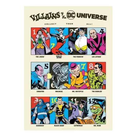 DC Comis Art Print 90th Anniversary Villains Limited Edition 42 x 30 cm Umělecký tisk termékfotója