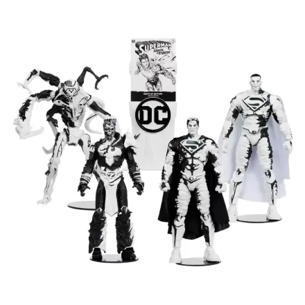 DC Direct Page Punchers Akční figurky a komiksová kniha Balení 4 Superman série (Sketch Edition) (Gold Label) 18 cm termékfotója