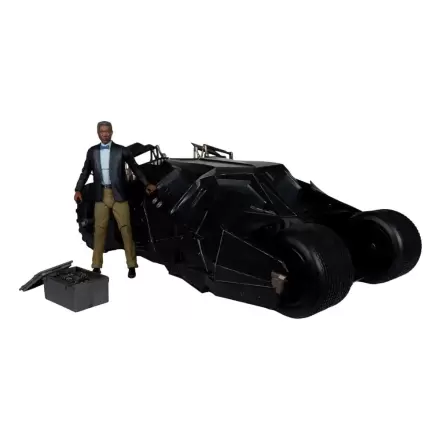 DC Multiverse Vozidlo Tumbler s Lucuis Fox (The Dark Knight) (Gold Label) termékfotója