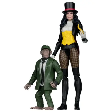 DC Multiverse McFarlane akční figurka Zatanna with Detective Chimp Collector Edition #53 18 cm fotografii produktu