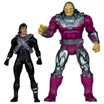 DC Multiverse Megafig akční figurka balení 2 Mongul vs Superman (Return of Superman) fotografii produktu