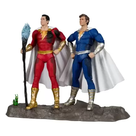 DC Multiverse Akční figurky Balení 2 Shazam (Poškození v boji) & Freddie Freeman (Gold Label) 18 cm termékfotója