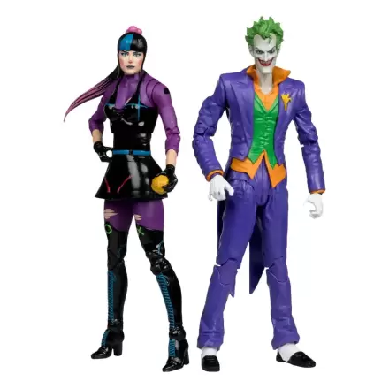 DC Multiverse Akční Figurky Balení 2 The Joker & Punchline 18 cm termékfotója