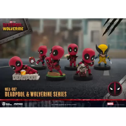 Deadpool 3 Deadpool & Wolverine Series Mini Egg Attack Figurky Sada 8 cm fotografii produktu