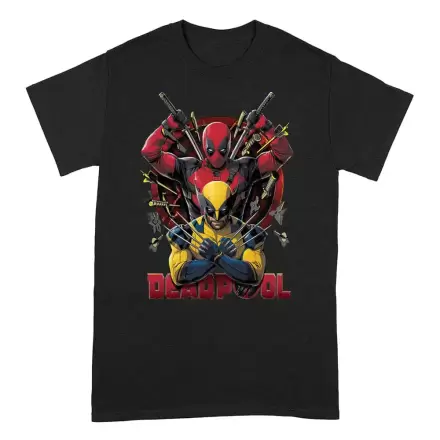 Deadpool tričko Deadpool And Wolverine Pose fotografii produktu