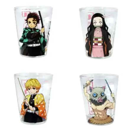 Demon Slayer panákové sklenice 4-Pack Group 59 ml termékfotója