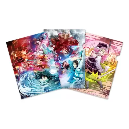 Demon Slayer: Kimetsu no Yaiba Clearfile sada 3 kusů 01 fotografii produktu