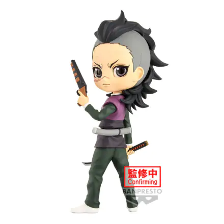 Demon Slayer Kimetsu no Yaiba Genya Shinazugawa Q posket figurka 14cm termékfotója