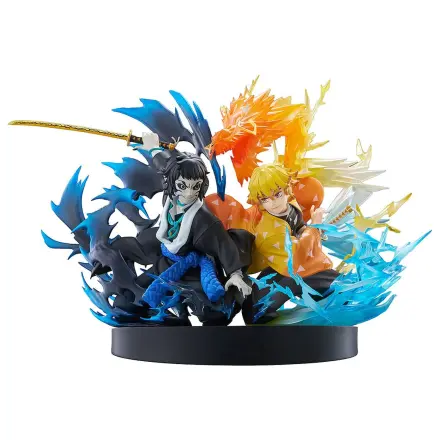 Demon Slayer: Kimetsu no Yaiba PVC soška Zenitsu Agatsuma & Kaigaku 15 cm fotografii produktu