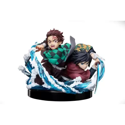 Demon Slayer: Kimetsu no Yaiba PVC soška Tanjiro & Giyuu 13 cm fotografii produktu