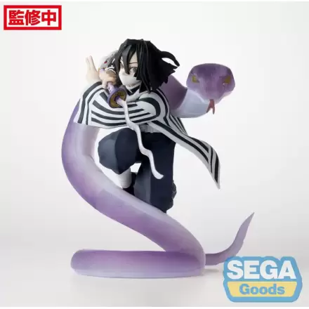 Demon Slayer: Kimetsu no Yaiba Xross Link Anime PVC soška Obanai Iguro Hashira Training Arc 14 cm termékfotója