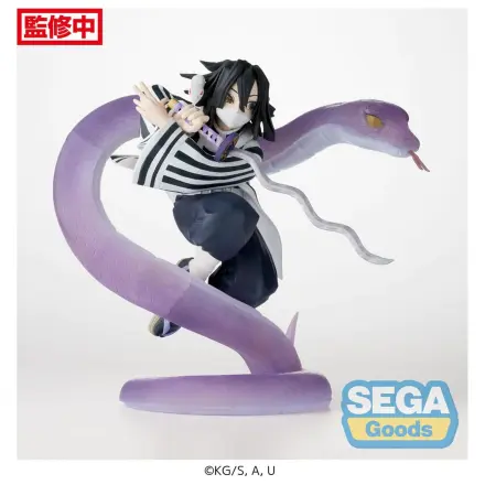 Demon Slayer: Kimetsu no Yaiba Xross Link Anime PVC Socha Obanai Iguro Hashira Training Arc 14 cm fotografii produktu