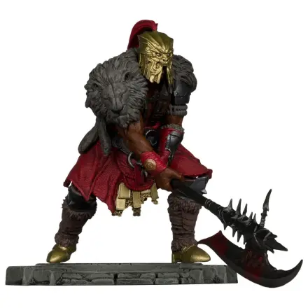 Diablo IV figurka 1/12 scale, limitovaná edice, pózovatelná, Barbarian, 12 cm fotografii produktu