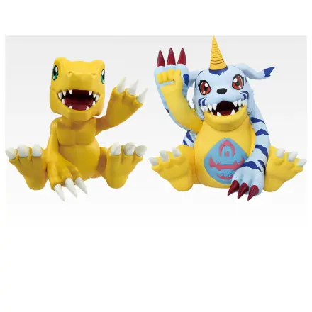 Digimon Adventure Clash of Light and Darkness Agumon & Gabumon Ichibansho figurka 7 cm fotografii produktu