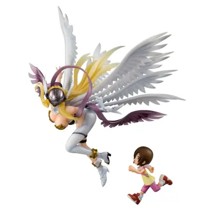 Digimon Adventure Precious G.E.M. Series PVC Socha Angewomon & Hikari Yagami 22 cm fotografii produktu