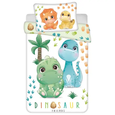 Dinosauří kamarádi Dětský povlak na peřinu pro batolata fotografii produktu