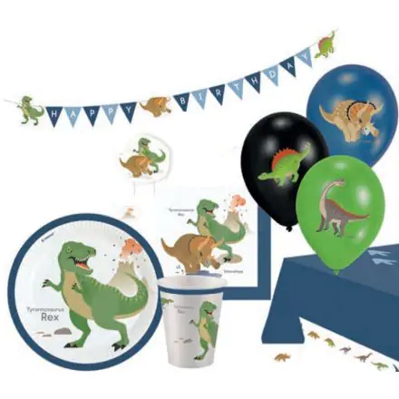 Dinosauří párty set 45 ks fotografii produktu