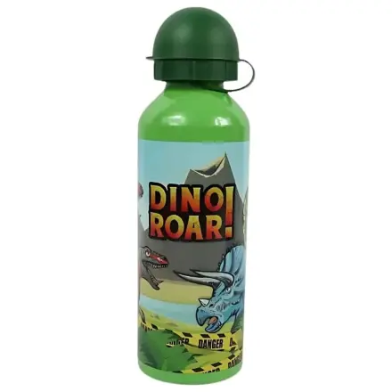 Dinosaur Roar hliníková láhev na vodu s pítkem 500 ml fotografii produktu