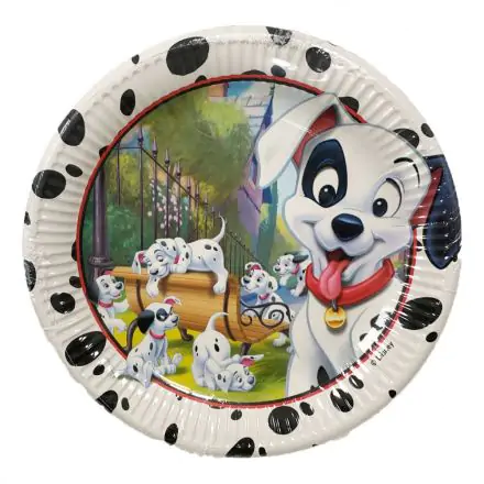 Disney 101 Dalmatians, Puppy papírové talíře 8 ks 23 cm fotografii produktu