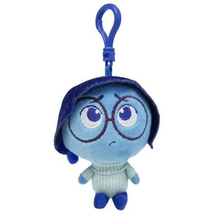 Disney Inside Out Sadness 3D plyšová figurka s věšákem, přívěsek na tašku 12 cm fotografii produktu