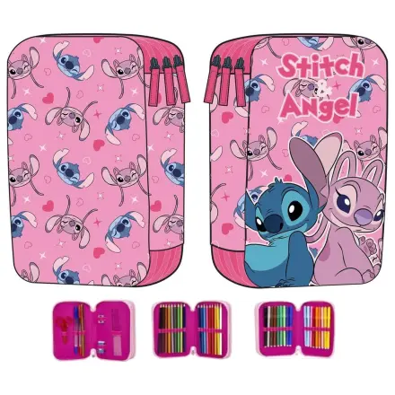 Disney Angel & Stitch trojitý penál fotografii produktu