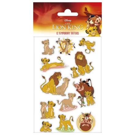 Disney The Lion King zábavné tetování sada 12 kusů fotografii produktu