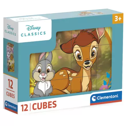 Disney Bambi krychlové puzzle 12ks termékfotója