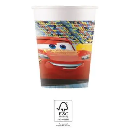 Disney Cars 3 Papírové kelímky 8 balení 200 ml FSC fotografii produktu
