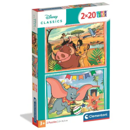 Disney Classic puzzle 2x20ks fotografii produktu