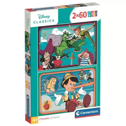 Disney Classic puzzle 2x60 dílků fotografii produktu