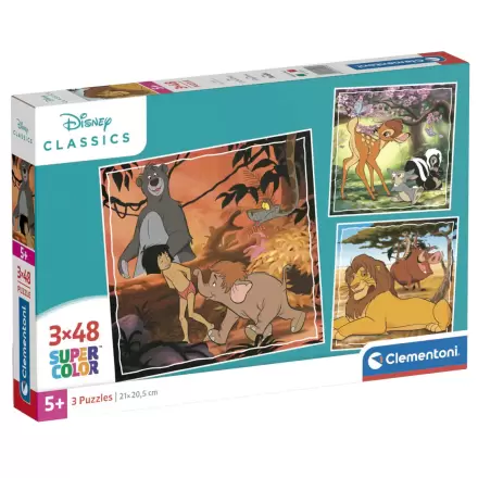 Disney Classics puzzle 3x48 dílků termékfotója