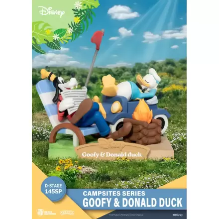 Disney D-Stage Campsite Series PVC Diorama Goofy & Donald Duck Special Edition 10 cm fotografii produktu