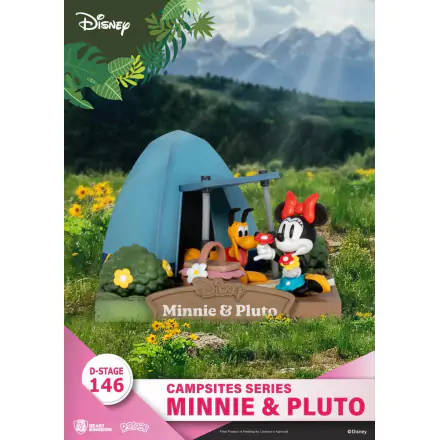 Disney D-Stage Campsite Series PVC Diorama Mini & Pluto 10 cm fotografii produktu