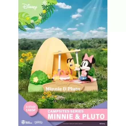 Disney D-Stage Campsite Series PVC Diorama Mini & Pluto Special Edition 10 cm Diorama z PVC fotografii produktu